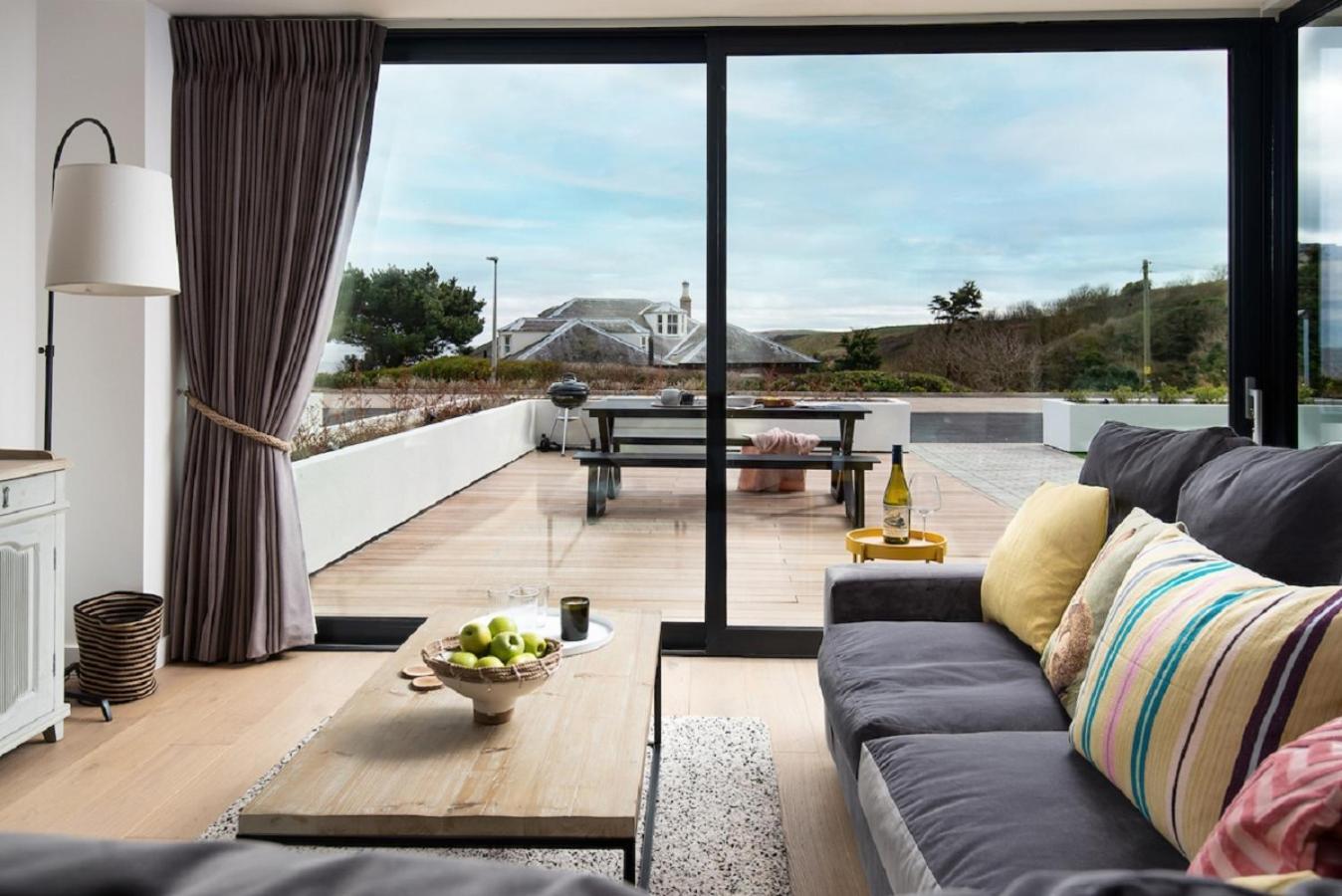 1 The Bay - Stunning Contemporary Flat On The Scottish Coast Apartment Coldingham Ngoại thất bức ảnh